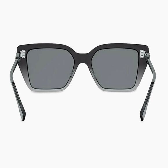 NEW Fendi‎ FF Diamonds Square Sunglasses 54mm Grey Gradient Luxe Statement Chic main image 10